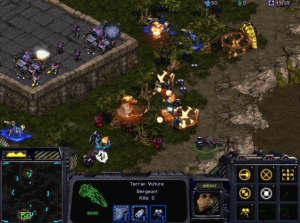 Juegos de estrategia para PC: captura de Starcraft