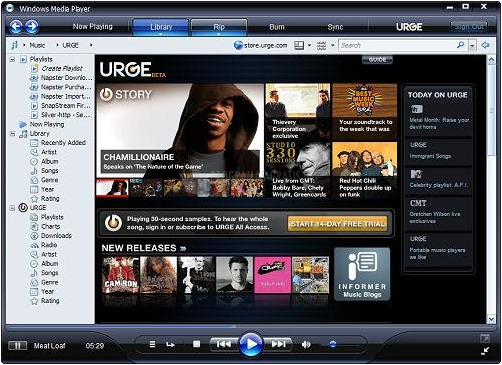 Windows Media Player, uno de los mejores reproductores de música