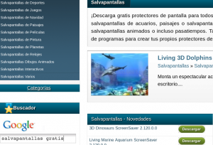 Salvapantallas gratis para Windows.