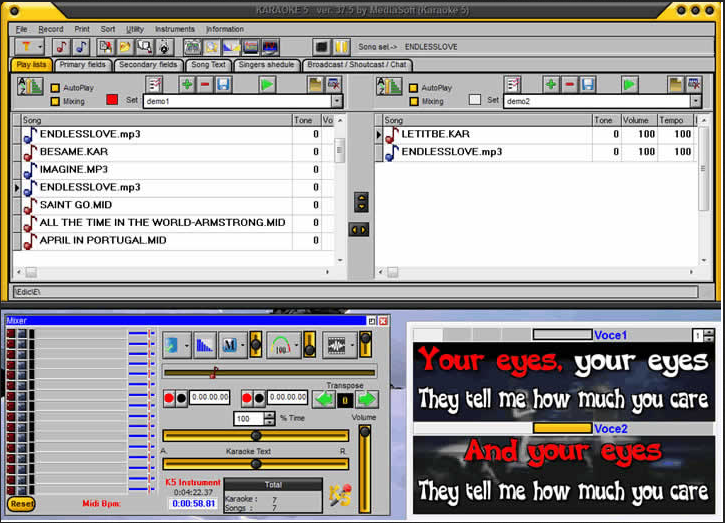 Programa de karaoke para PC