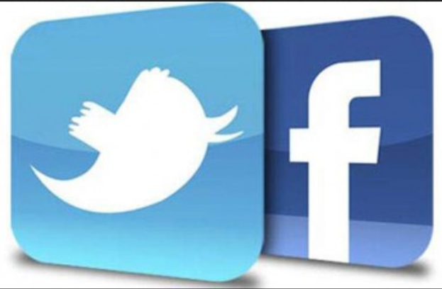 Facebook y Twitter