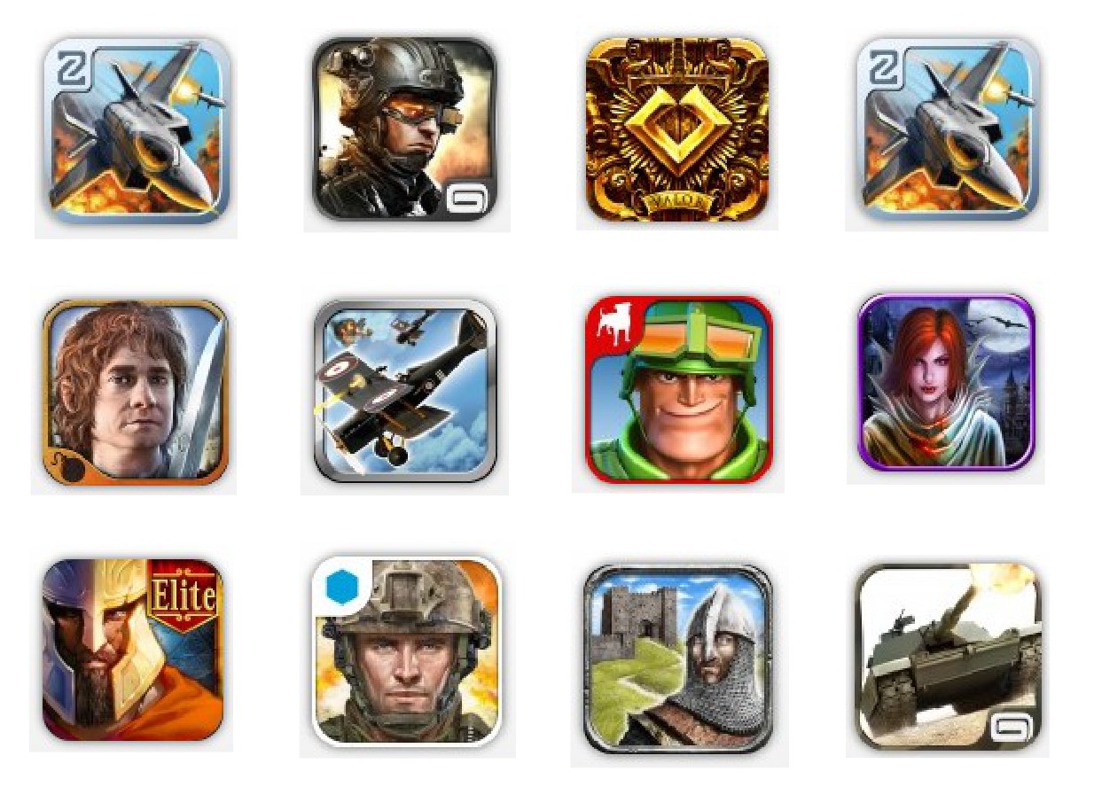 Juegos de guerra para iPhone