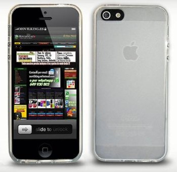 FUNDA DE SILICONA para iPhone 5