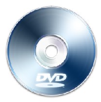 DVD icon blue