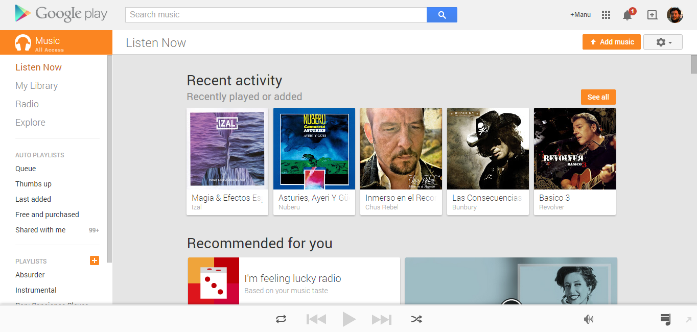 Google Play Music