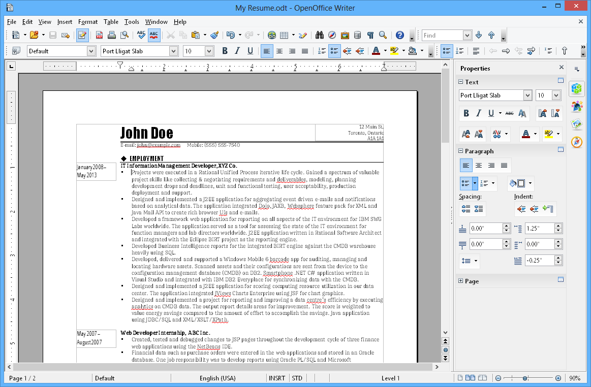 LibreOffice Writer