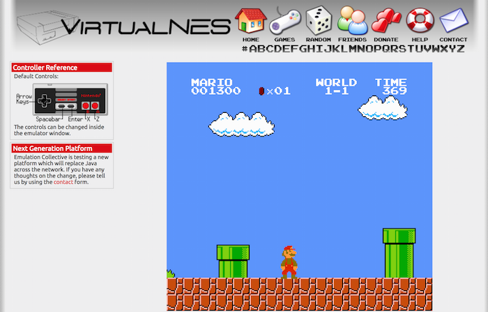 VirtualNES, entretenimiento infinito en ocho bits